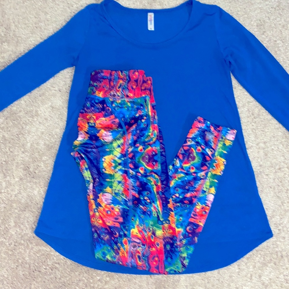 LuLaRoe Jordan (S) & Lynnae (XS) outfit